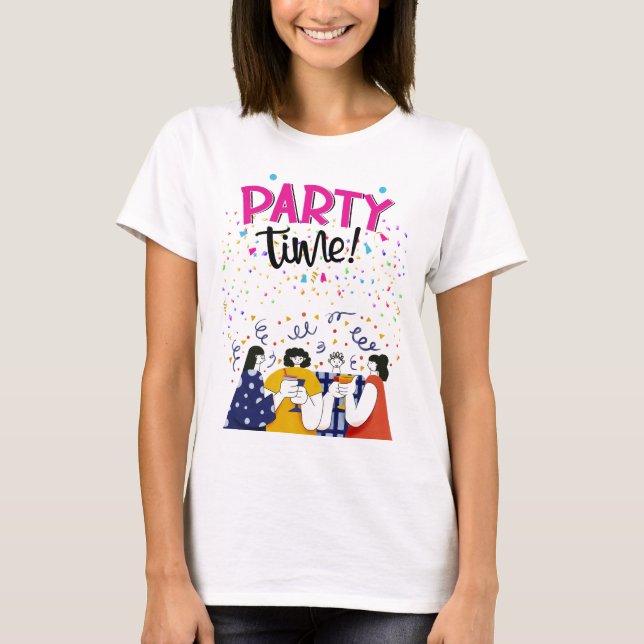 Party Theme T-Shirt (Front)