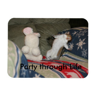 Party through Life Magnet