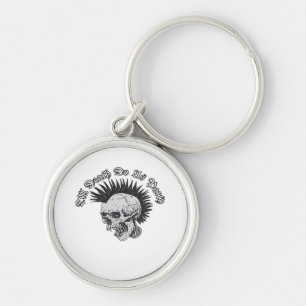 Party Till Death Do Us Party Halloween Key Ring