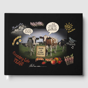 Party till the Cows come Home Guest Book