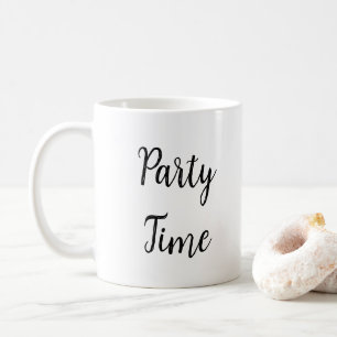 Party time coffee mug