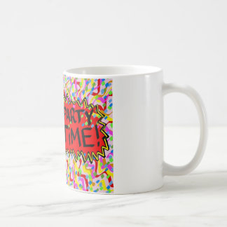 Party time coffee mug