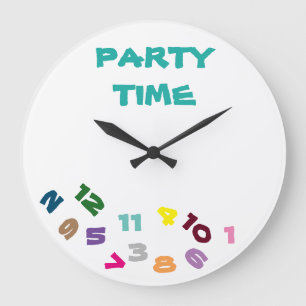 ****PARTY TIME***" FUN WITH THIS COOL CLOCK