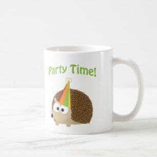 Party Time! Hedgehog Coffee Mug
