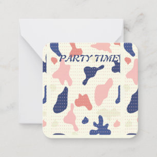 Party Time Imitation Card