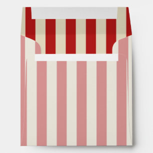 Party Time in Retro Popcorn Style Envelope