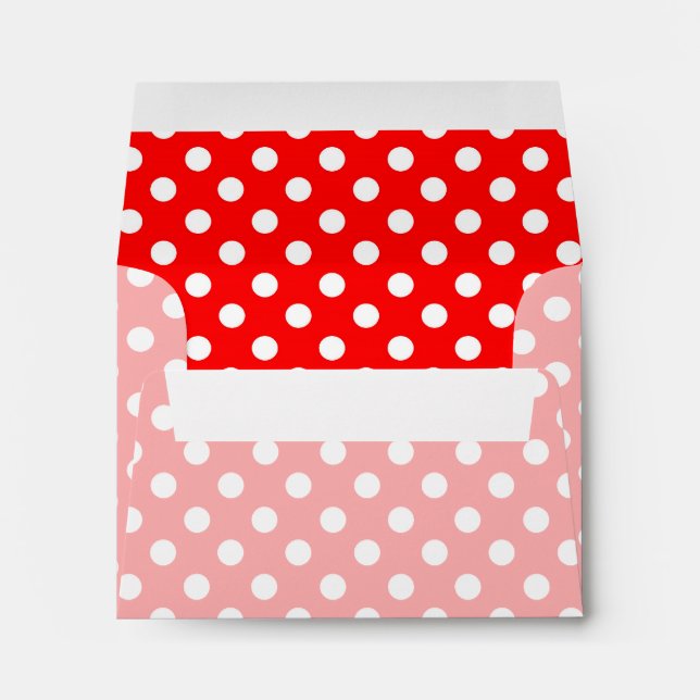 Party Time in Retro Rosie Style Envelopes (Back (Bottom))
