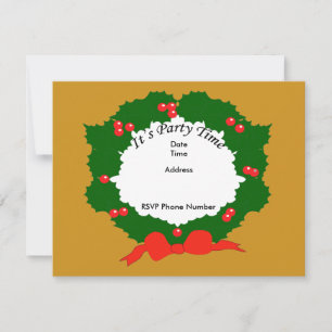Party Time Invitation Card