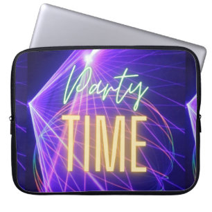 party time laptop sleeve