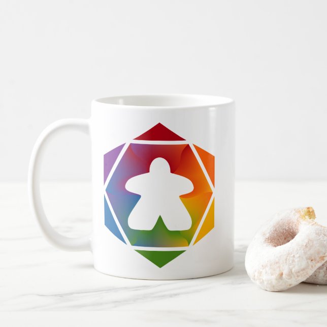 Party Time Meeple Mug (With Donut)