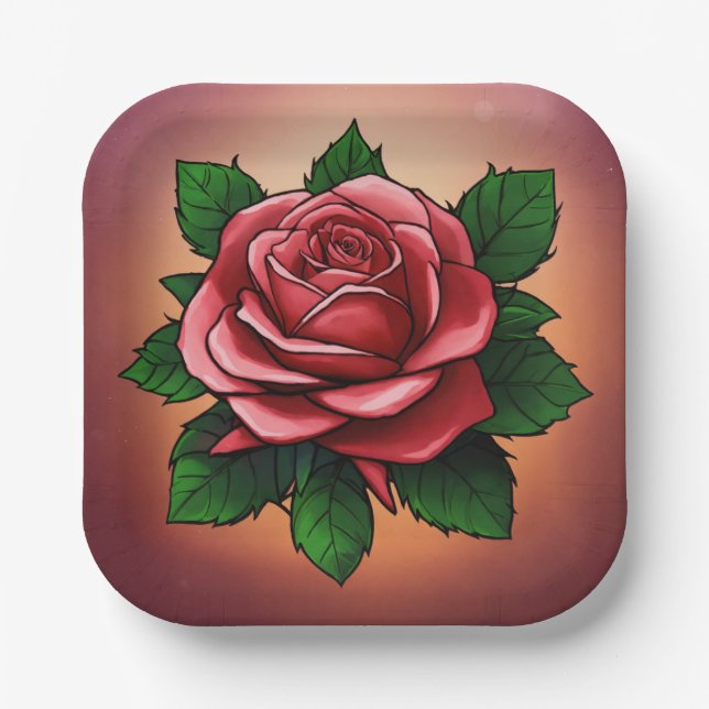 🎉 Party Time Paper Plates - Vibrant Designs! 🍽️ (Front)