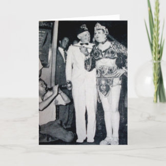 Party Time - Vintage Photo Greetings Card