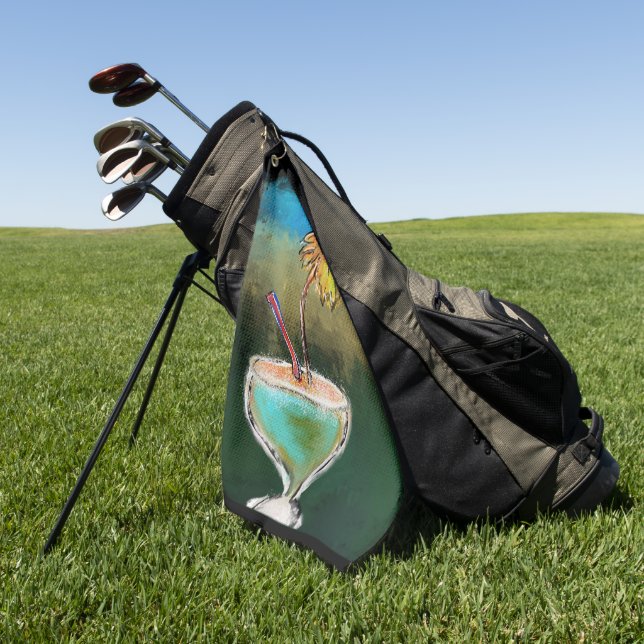 Party Town Golf Towel (Green)