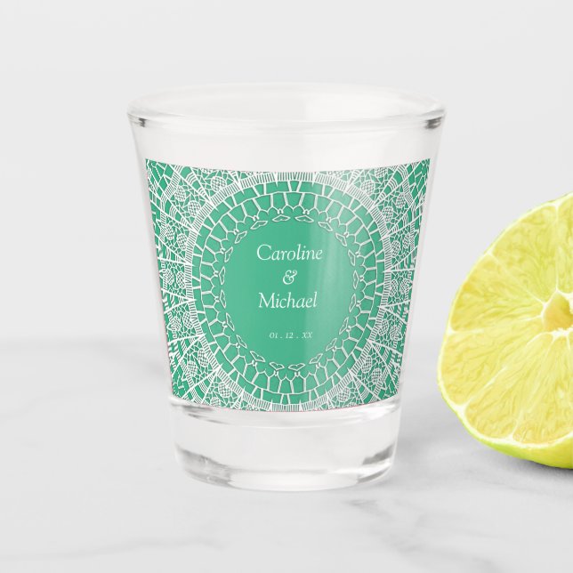 Party Wedding Engagement Favour Fun Shot Glass (Front)