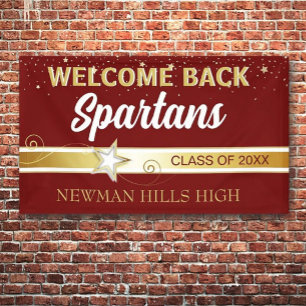 Party!! Welcome Back Class Reunion Banner