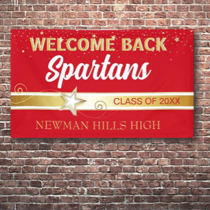 Party!! Welcome Back Class Reunion Banner