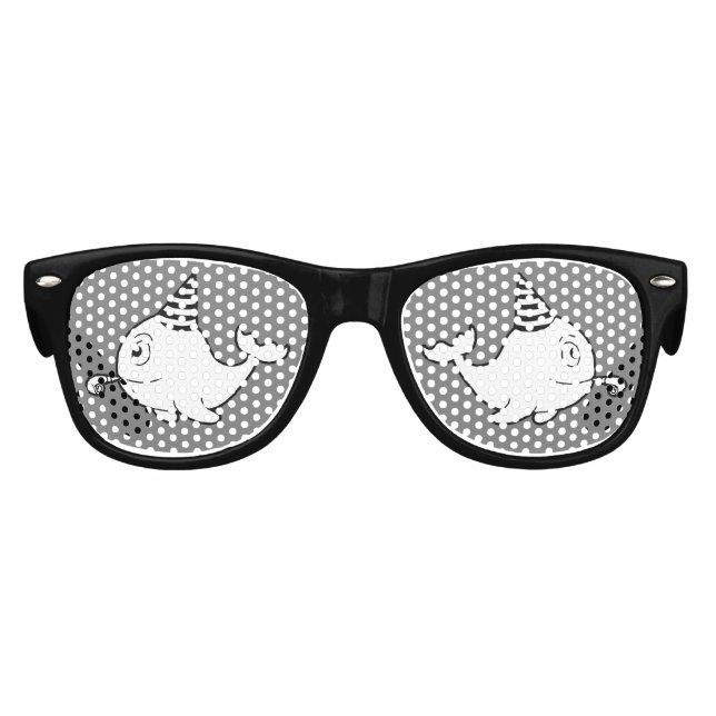 Party Whale Kids Sunglasses (Front)