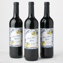 Party Wine Time- Lemon Chic-tique Chinoiserie 