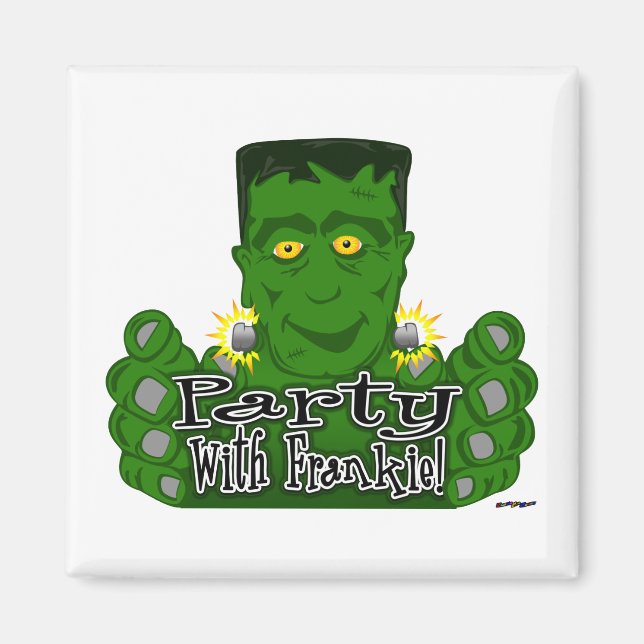 Party With Frankie! Magnet (Front)