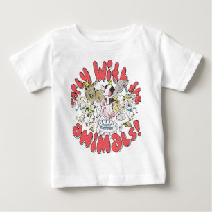 PARTY WITH THE ANIMALS BABY T-Shirt