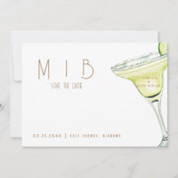 Party with Us Margarita Wedding Save the Date