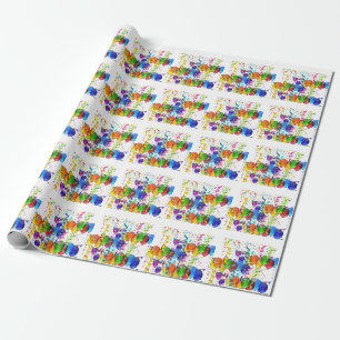 party wrapping paper. wrapping paper