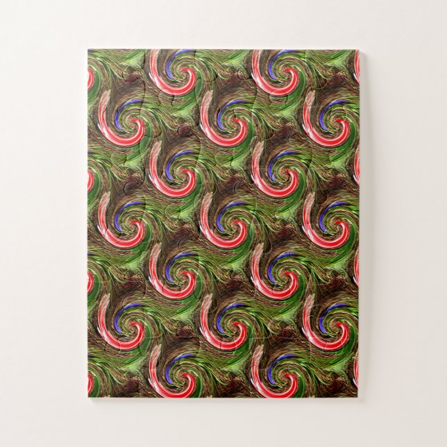 Partyin' Peacocks.... Jigsaw Puzzle (Vertical)