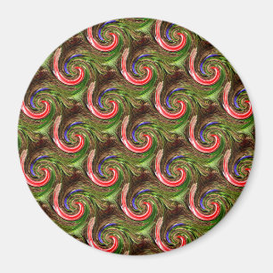 Partyin' Peacocks... Magnet