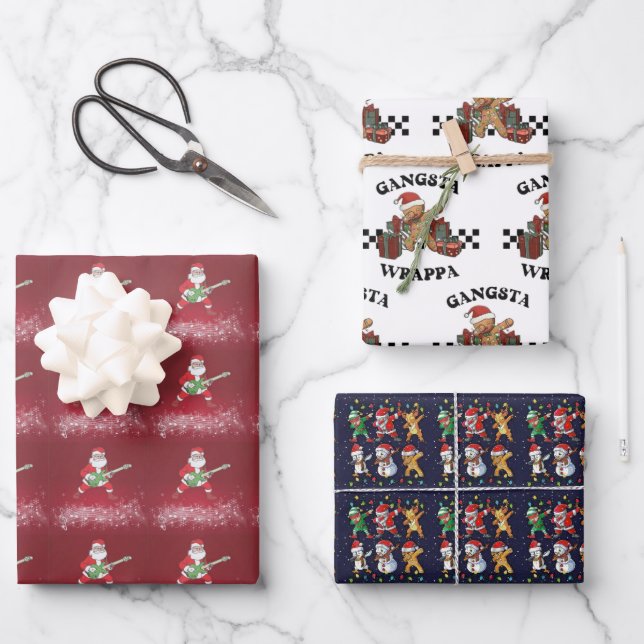 Partying Down Wrapping Paper 2 Pack (Front)