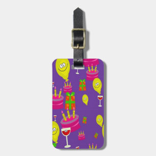 Partytime Luggage Tag