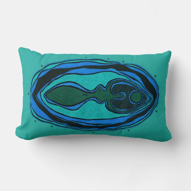 Parvarti Goddess Yoni Lumbar Cushion (Front)