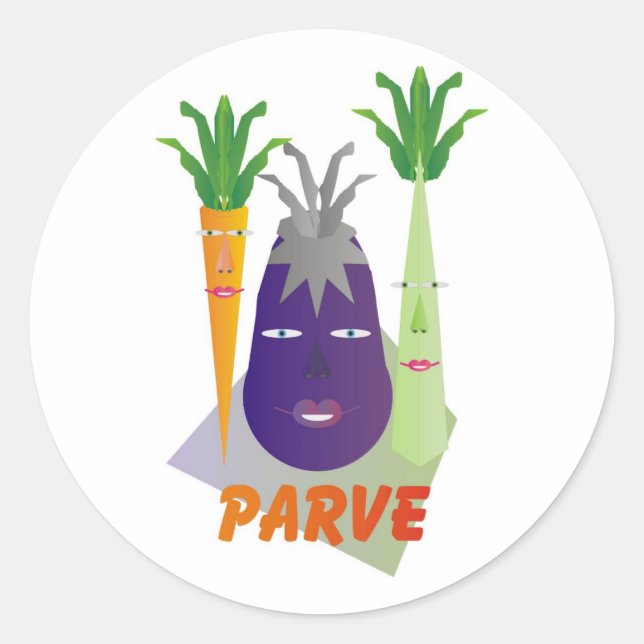 Parve Stickers (Front)