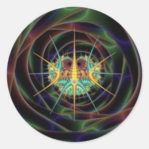 Parvo Bug Classic Round Sticker