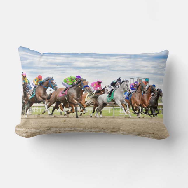 Parx Racing - Pennsylvania Derby Day Lumbar Cushion (Front)