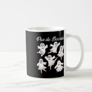 Pas De Boo-re Ballerina Funny Ghost Halloween Spoo Coffee Mug