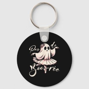 Pas De Boo-rée Ballet Dancer Ghost Dance Teacher H Key Ring