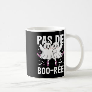Pas De Boo-rée Ballet Dancing Ghost Ballerina Hall Coffee Mug