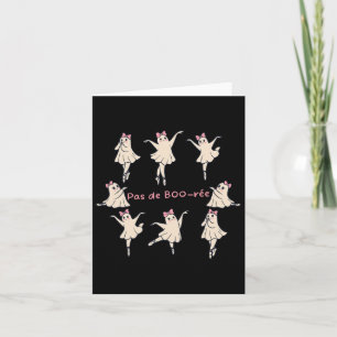 Pas De Boo-rée Design Card