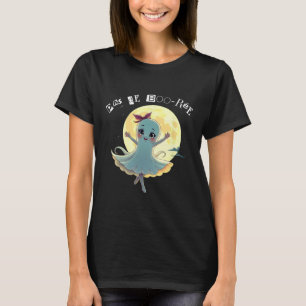 Pas De Boo-rée Funny Ballet Ghost Halloween Dance T-Shirt