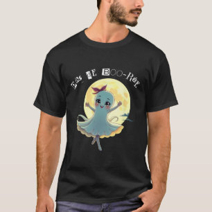 Pas De Boo-rée Funny Ballet Ghost Halloween Dance T-Shirt