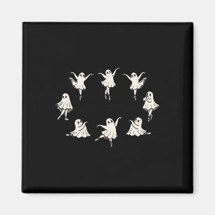 Pas De Boo-rée Funny Ballet Spooky Ghosts Dance Ha Magnet