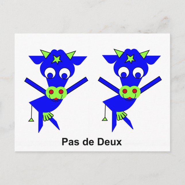 Pas de Deux Postcard (Front)
