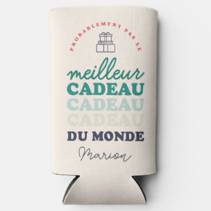 Pas le meilleur cadeau du monde seltzer can cooler
