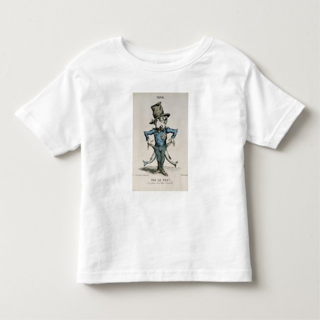 Pas le sou! Si j'allais chez Miss Howard' Toddler T-Shirt (Front)
