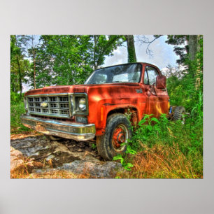 Pa's Truck Poster