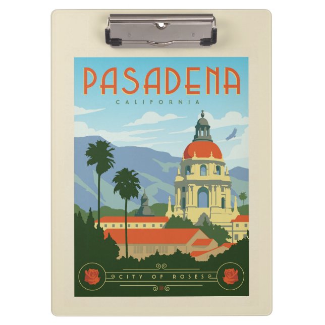 Pasadena, CA Clipboard (Front)