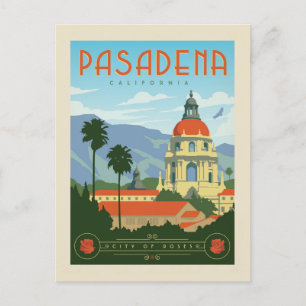 Pasadena, CA Postcard