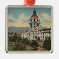 Pasadena, CA - View of City Hall & Public Librar
