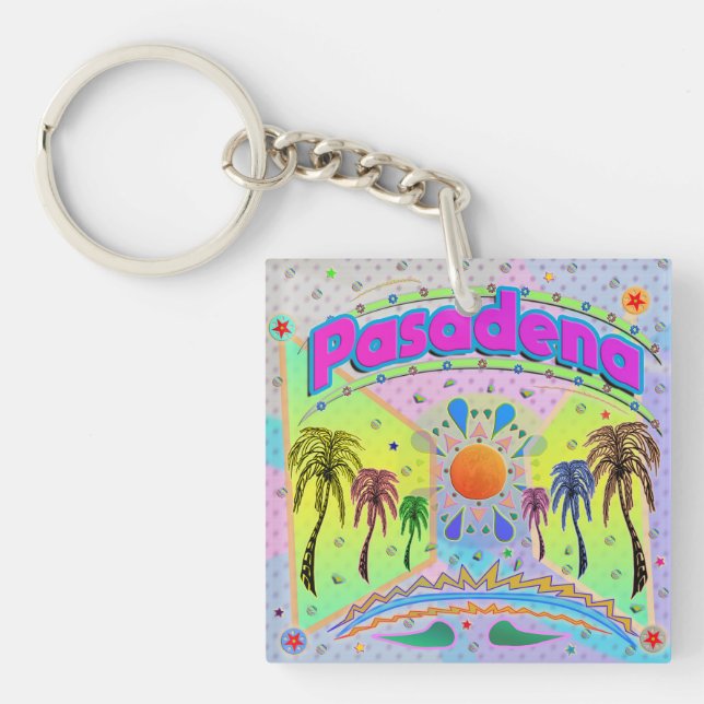 Pasadena Calm Desire Keychain (Front)
