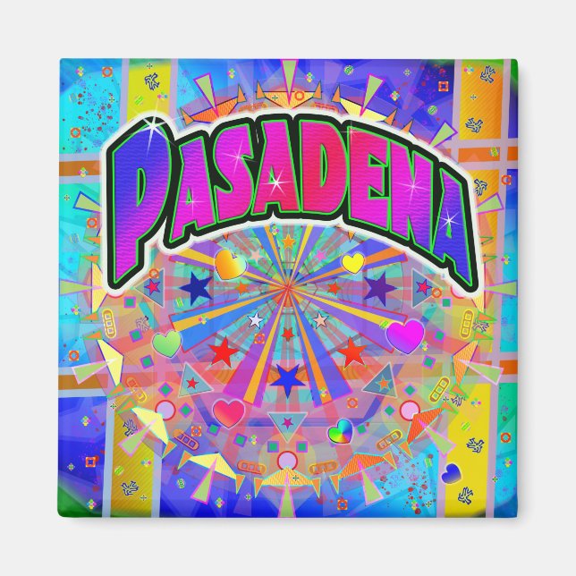 Pasadena Cosmic Unity Magnet (Front)